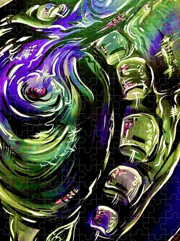 Peacock Man - Puzzle