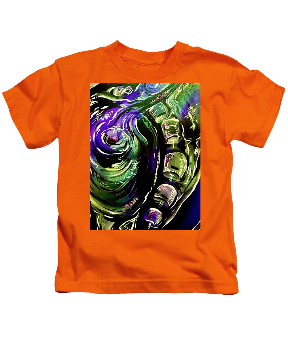 Peacock Man - Kids T-Shirt