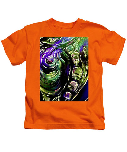 Peacock Man - Kids T-Shirt