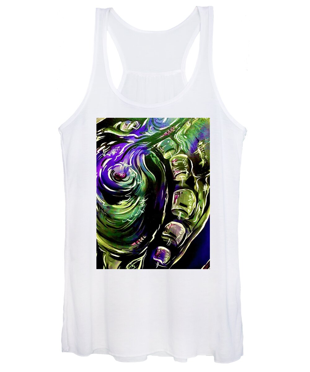 Peacock Man - Women's Tank Top