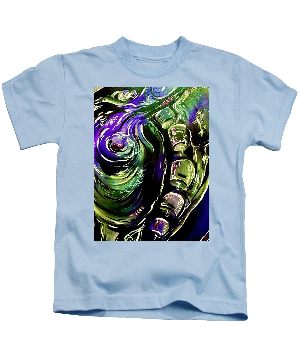 Peacock Man - Kids T-Shirt