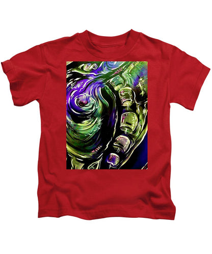 Peacock Man - Kids T-Shirt