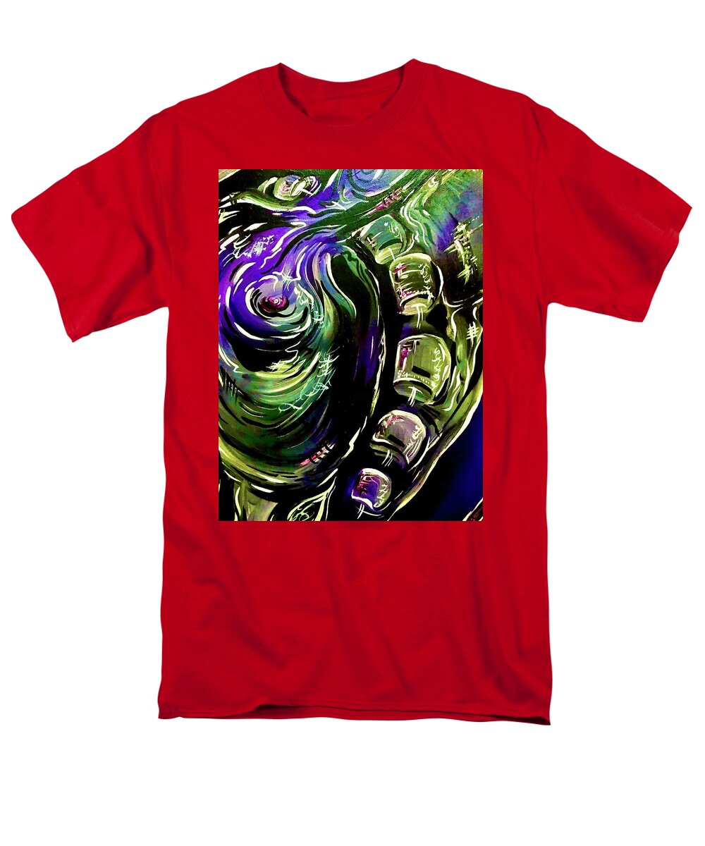 Peacock Man - Men's T-Shirt  (Regular Fit)