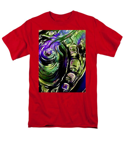 Peacock Man - Men's T-Shirt  (Regular Fit)