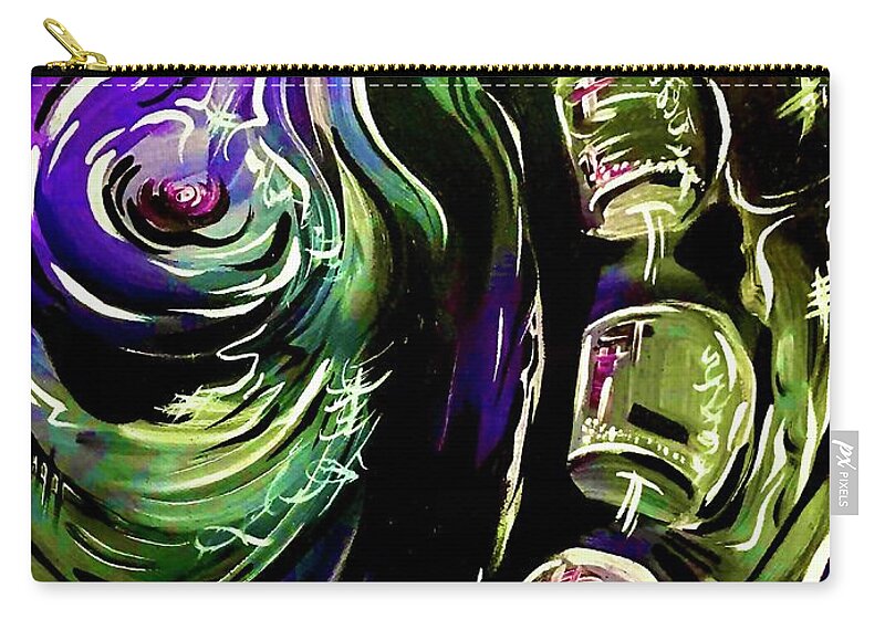 Peacock Man - Zip Pouch