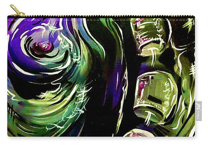 Peacock Man - Zip Pouch