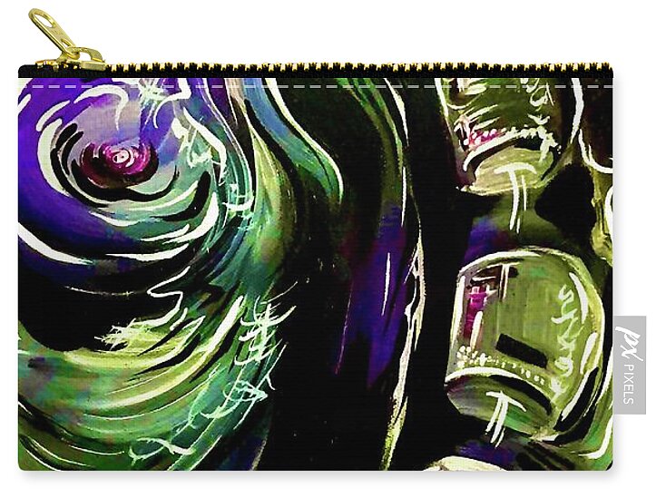 Peacock Man - Zip Pouch