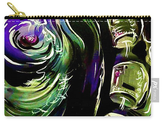 Peacock Man - Zip Pouch