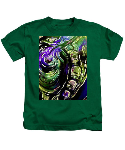 Peacock Man - Kids T-Shirt
