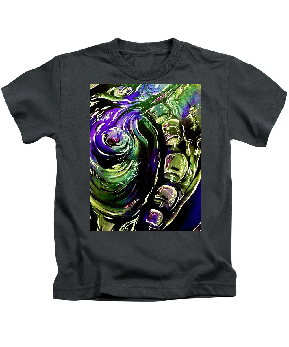 Peacock Man - Kids T-Shirt
