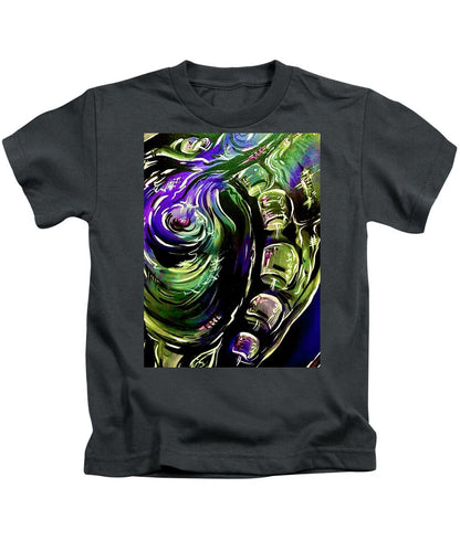 Peacock Man - Kids T-Shirt