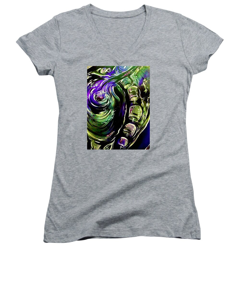 Peacock Man - Women's V-Neck
