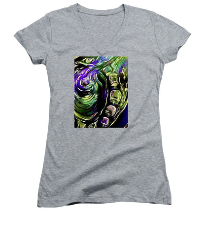 Peacock Man - Women's V-Neck