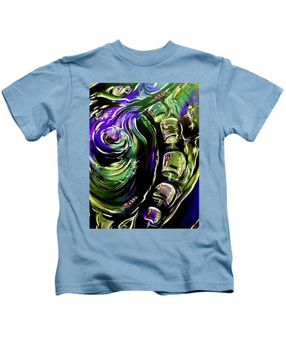 Peacock Man - Kids T-Shirt