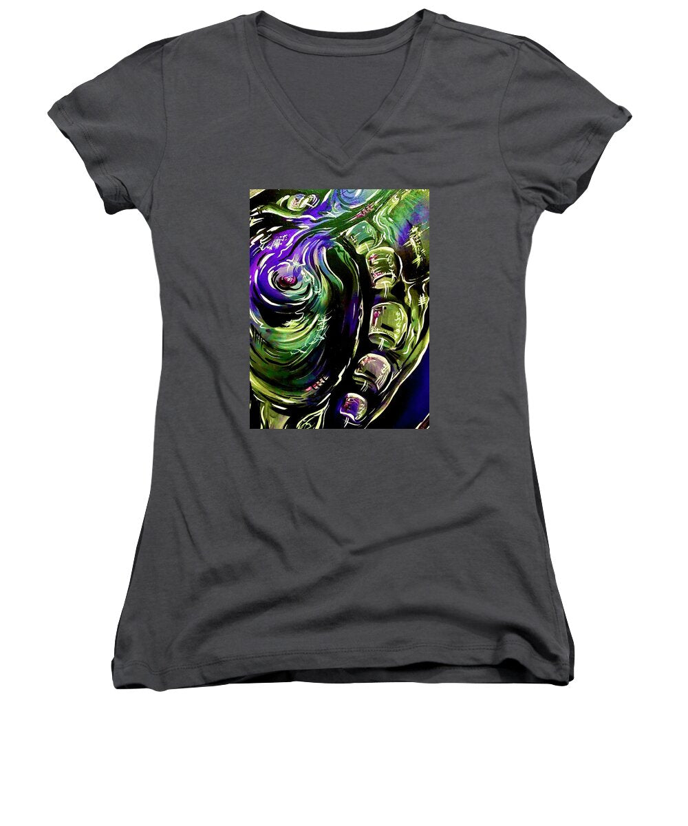Peacock Man - Women's V-Neck