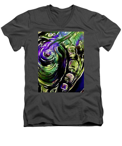 Peacock Man - Men's V-Neck T-Shirt