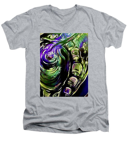 Peacock Man - Men's V-Neck T-Shirt
