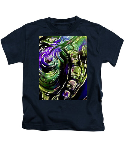 Peacock Man - Kids T-Shirt