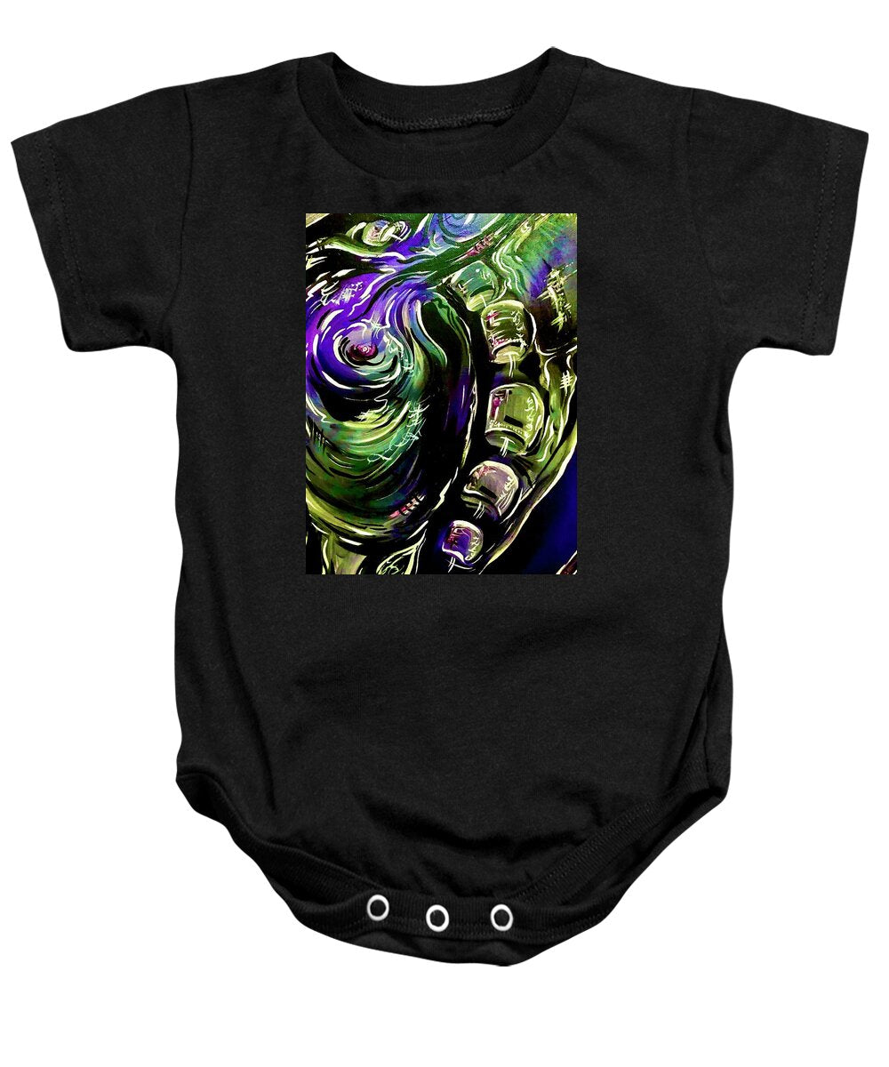 Peacock Man - Baby Onesie