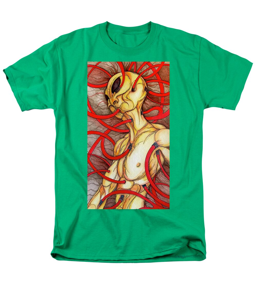 Plugged In - Men's T-Shirt  (Regular Fit)