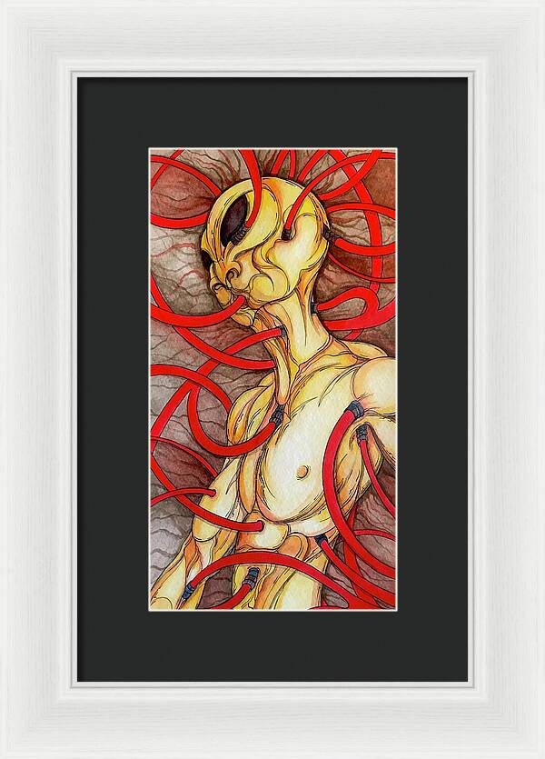 Plugged In - Framed Print