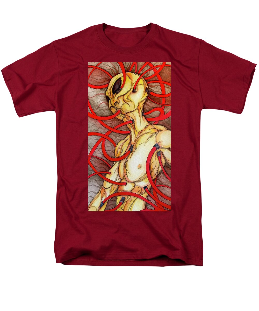 Plugged In - Men's T-Shirt  (Regular Fit)