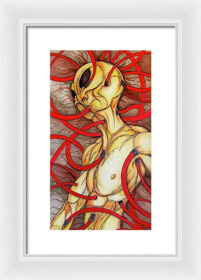 Plugged In - Framed Print