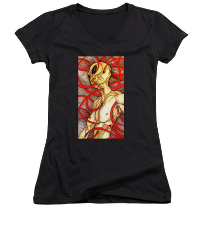 Plugged In - Women's V-Neck