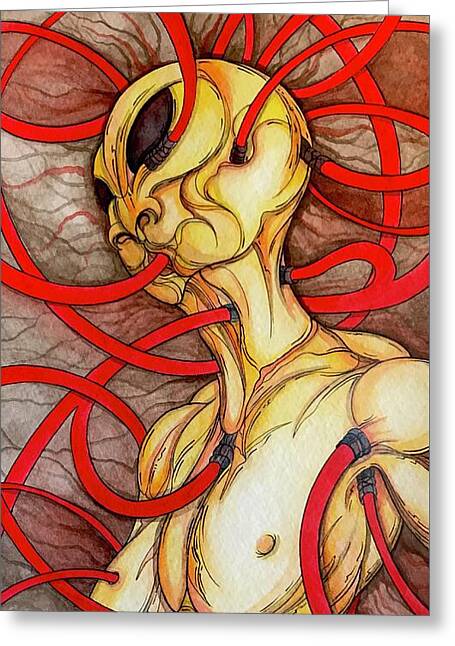 Plugged In - Greeting Card