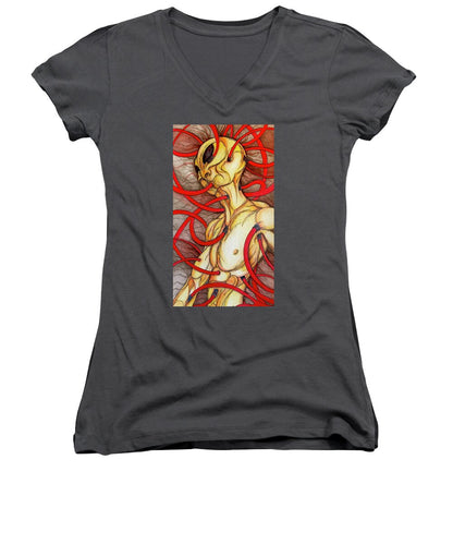 Plugged In - Women's V-Neck