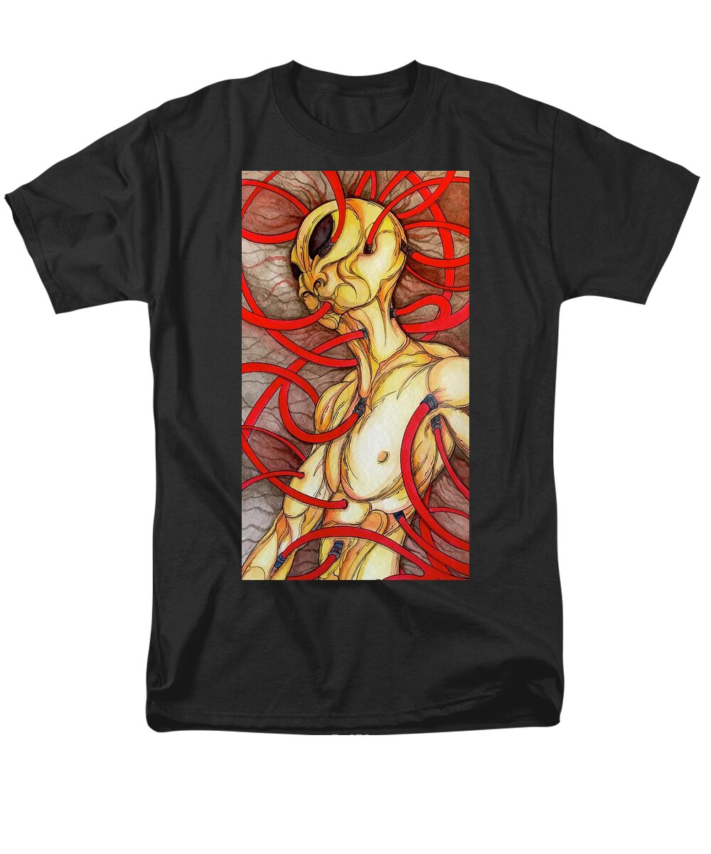 Plugged In - Men's T-Shirt  (Regular Fit)