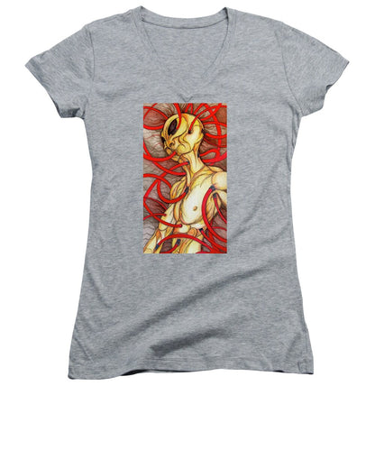 Plugged In - Women's V-Neck