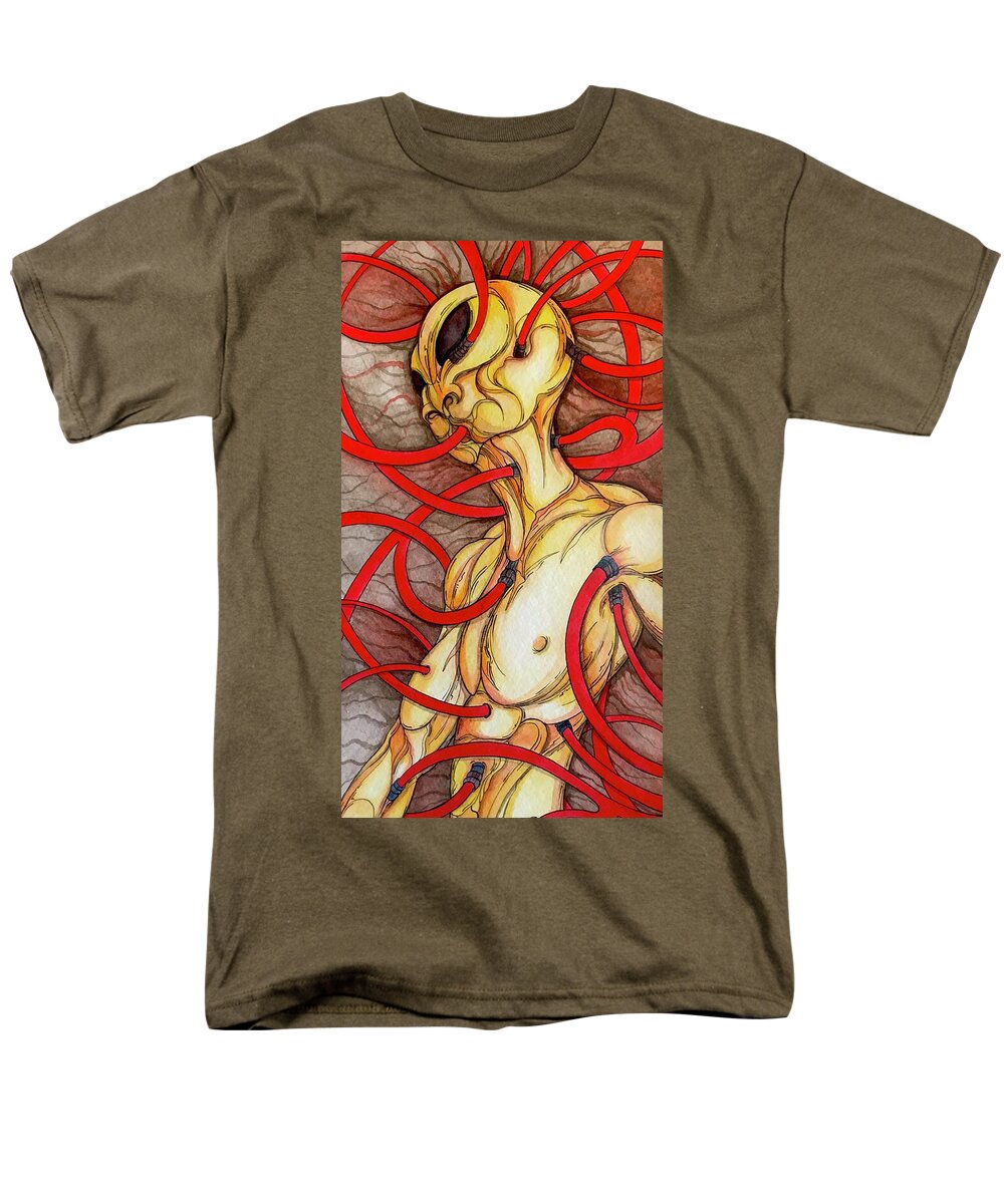Plugged In - Men's T-Shirt  (Regular Fit)