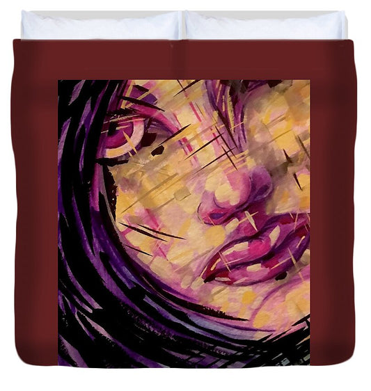Purple Witch - Duvet Cover