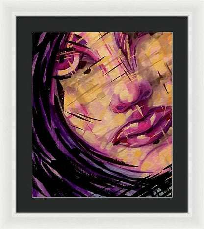 Purple Witch - Framed Print