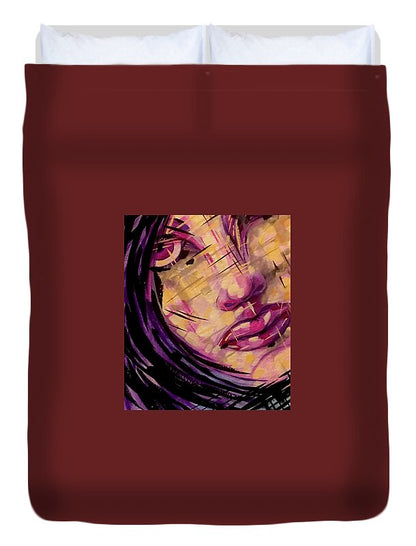Purple Witch - Duvet Cover