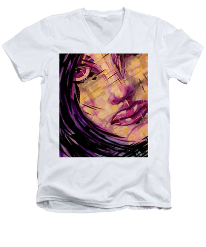 Purple Witch - Men's V-Neck T-Shirt