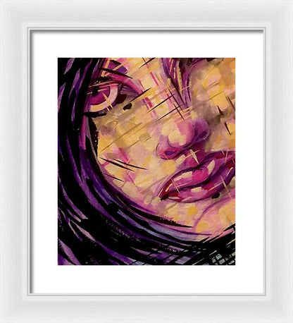Purple Witch - Framed Print