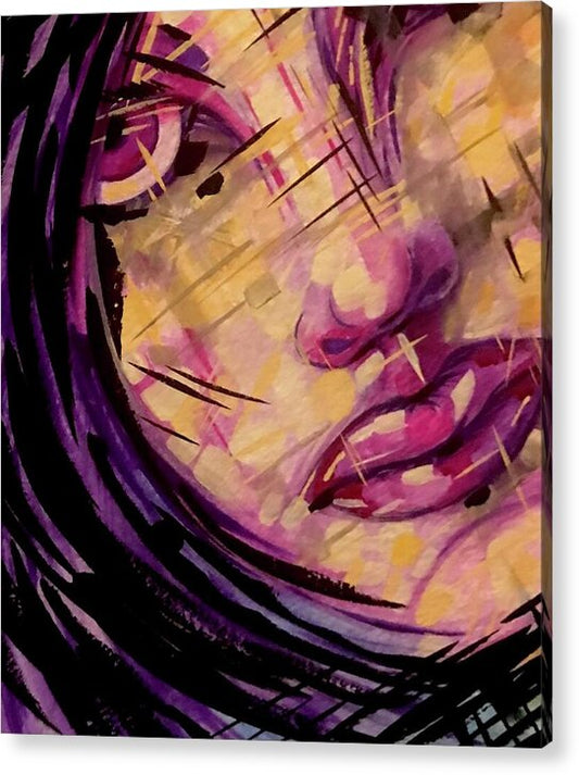 Purple Witch - Acrylic Print