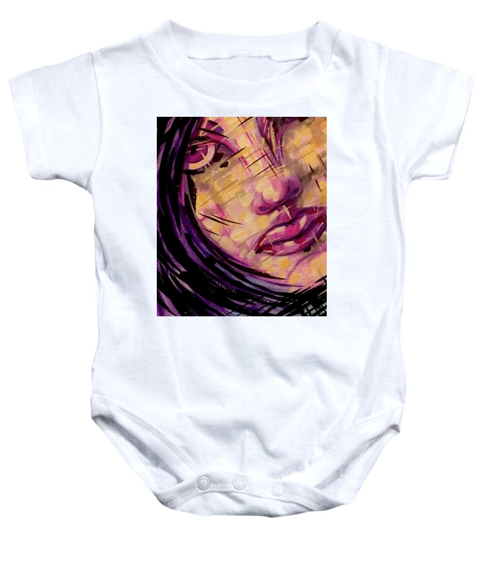 Purple Witch - Baby Onesie