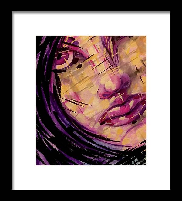 Purple Witch - Framed Print