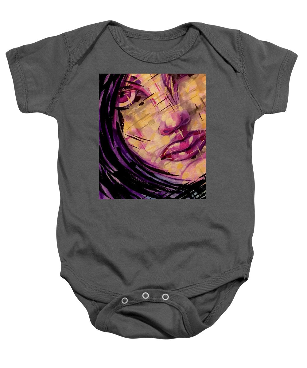 Purple Witch - Baby Onesie