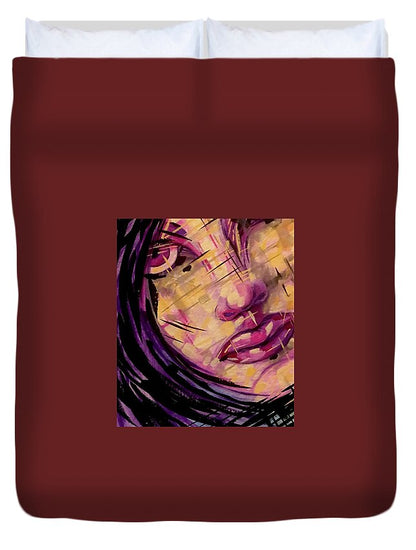 Purple Witch - Duvet Cover