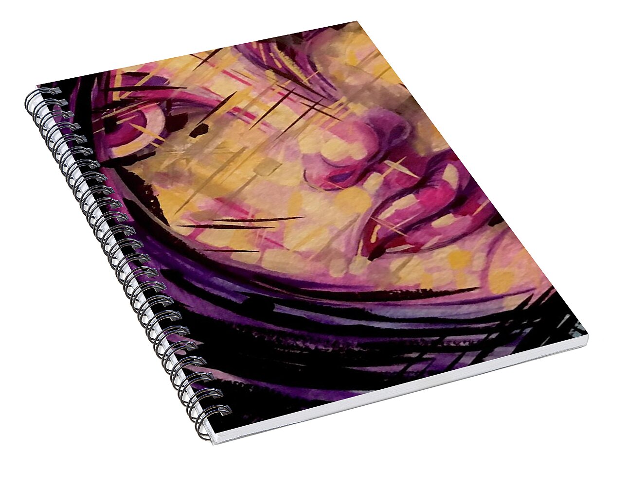 Purple Witch - Spiral Notebook