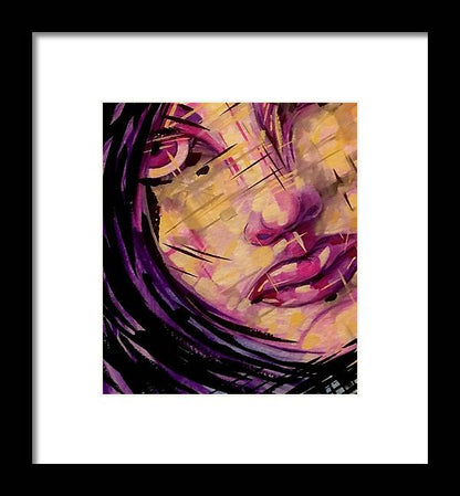 Purple Witch - Framed Print