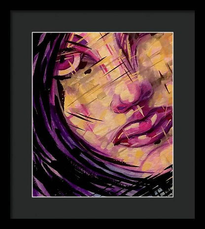 Purple Witch - Framed Print