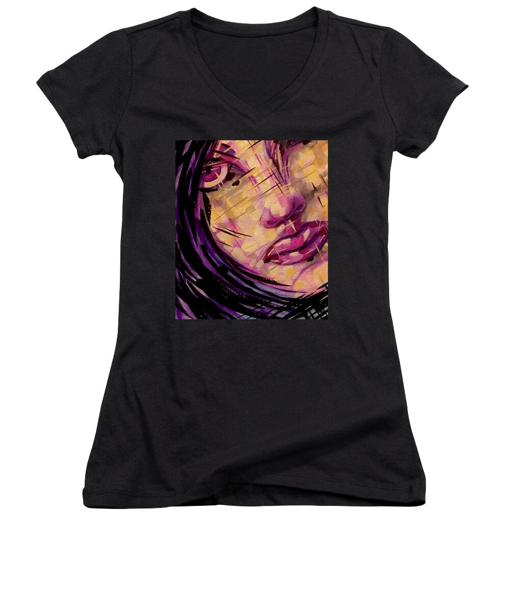 Purple Witch - Women's V-Neck