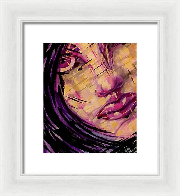 Purple Witch - Framed Print