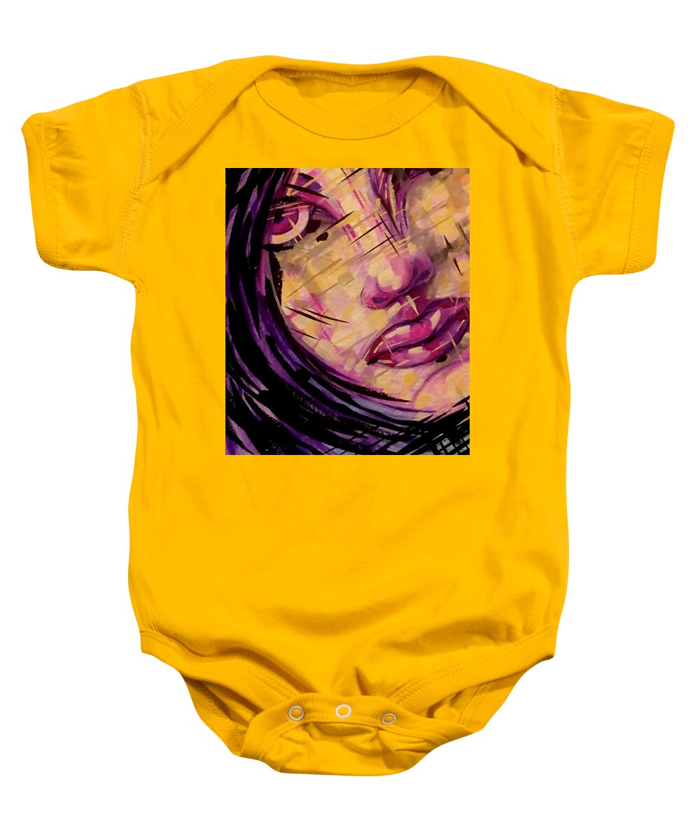 Purple Witch - Baby Onesie