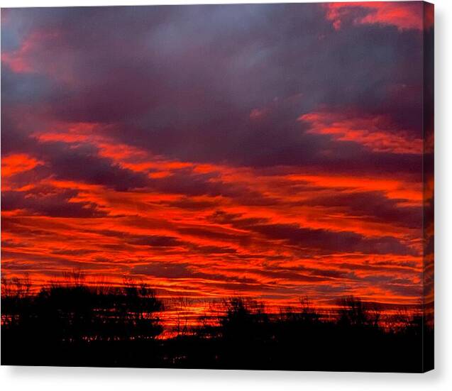 Red at Night - Canvas Print